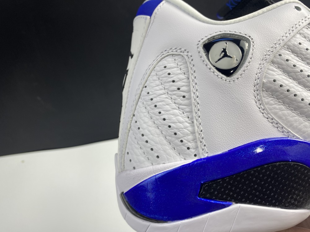 Jordan 14 Retro White Hyper Royal 487471-104