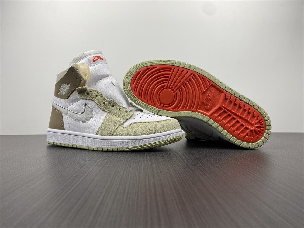 Jordan 1 High Zoom Air CMFT Olive Aura (W) CT0979-102