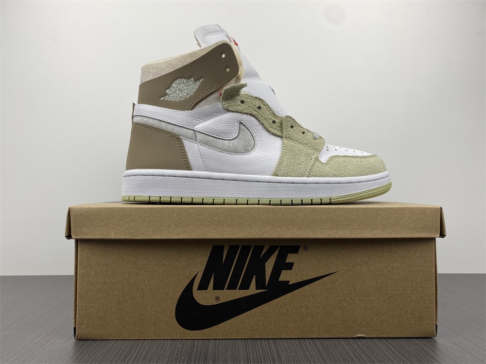Jordan 1 High Zoom Air CMFT Olive Aura (W) CT0979-102