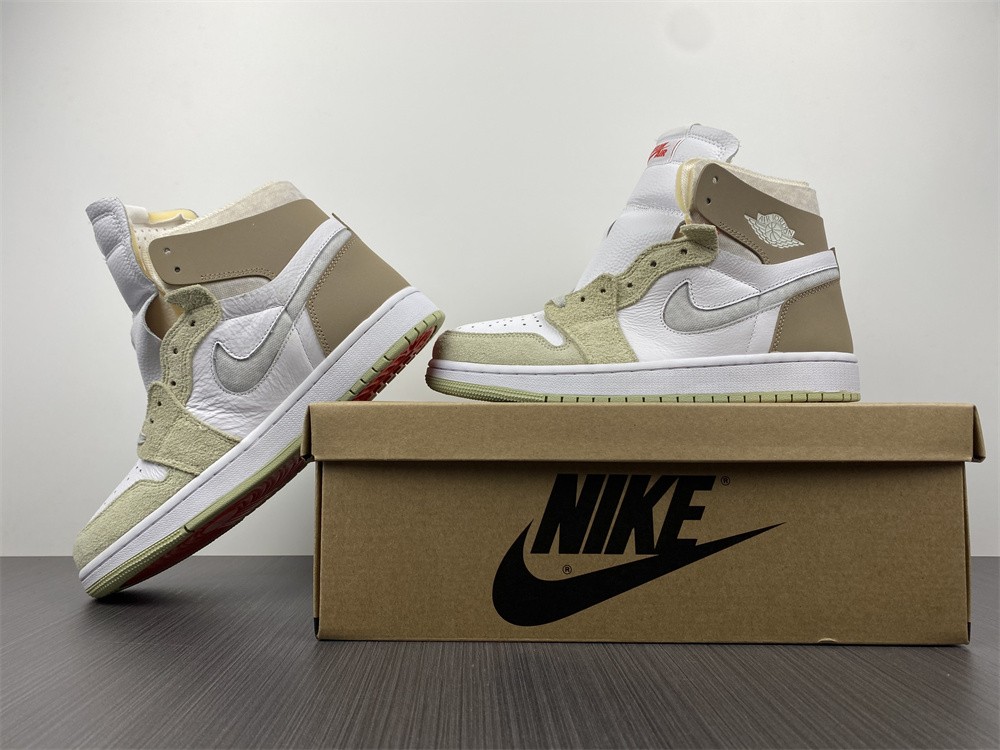 Jordan 1 High Zoom Air CMFT Olive Aura (W) CT0979-102