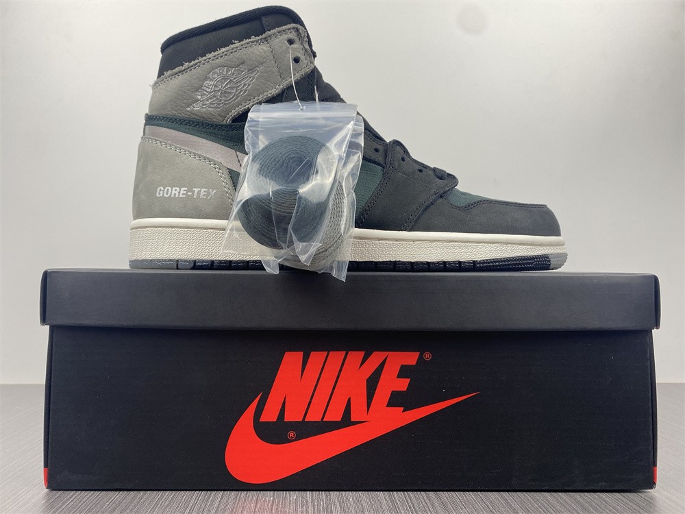 Jordan 1 Retro High Element Gore-Tex Black Particle Grey DB2889-001 Hifoot.ru