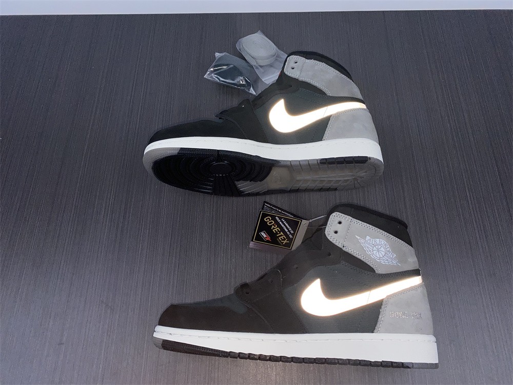 Jordan 1 Retro High Element Gore-Tex Black Particle Grey DB2889-001 Hifoot.ru