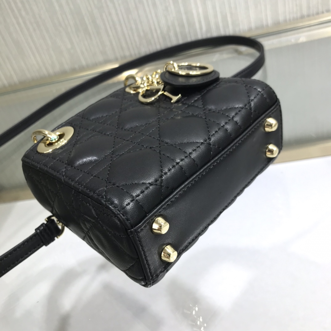 D10r Lady D10r Bag Black 9202# 12*10*5cm