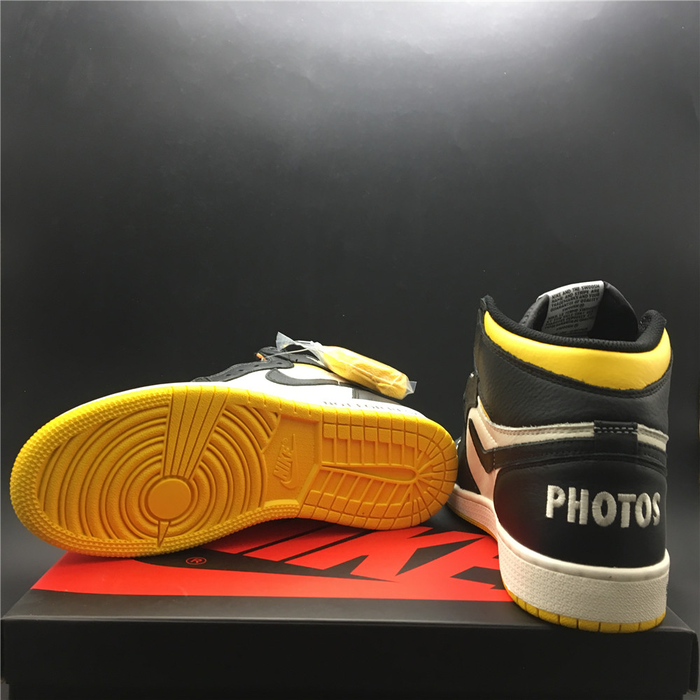Jordan 1 Retro High Not for Resale Varsity Maize 861428-107
