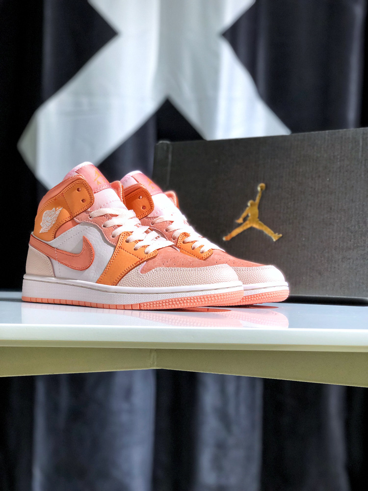 Jordan 1 Mid Apricot Orange (W) DH4270-800