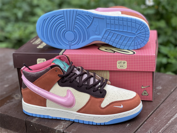 Nike Dunk Mid Social Status Free Lunch Chocolate Milk DJ1173-700