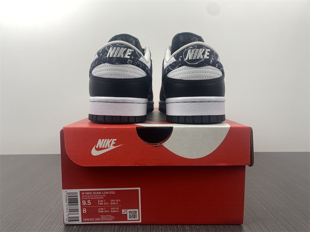 Nike Dunk Low Black Paisley (W) DH4401-100