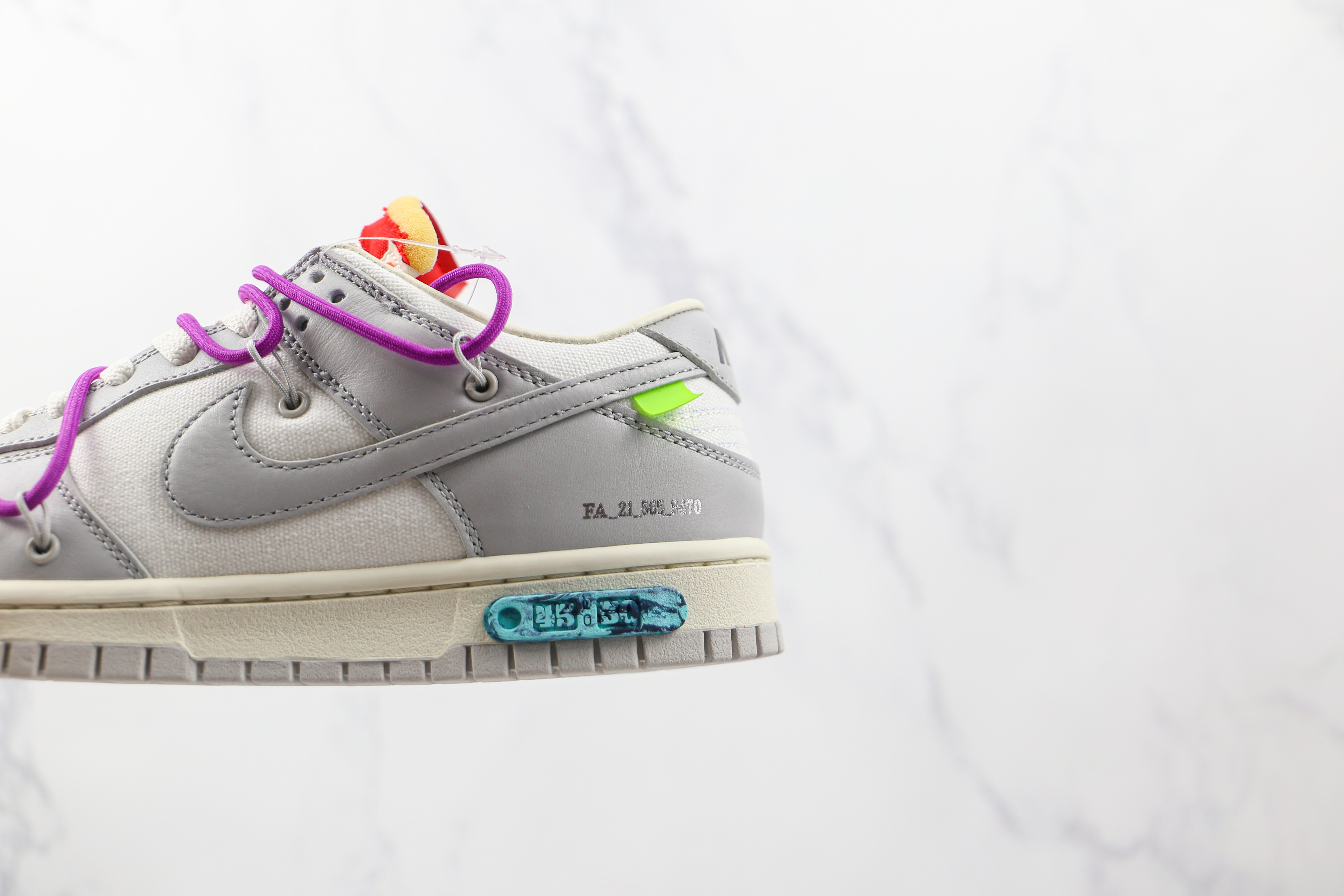 Nike Dunk Low Off-White Lot 45 DM1602-101