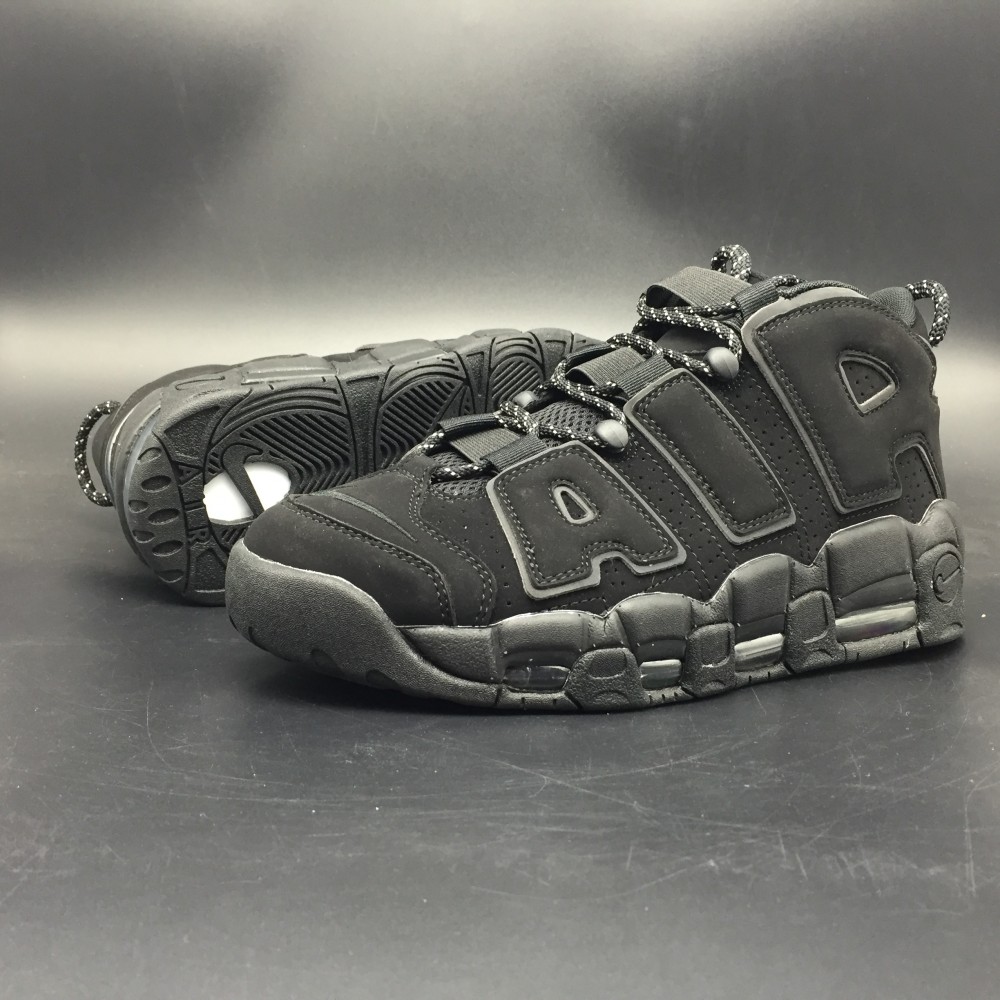 Nike Air More Uptempo Black Reflective 414962-004