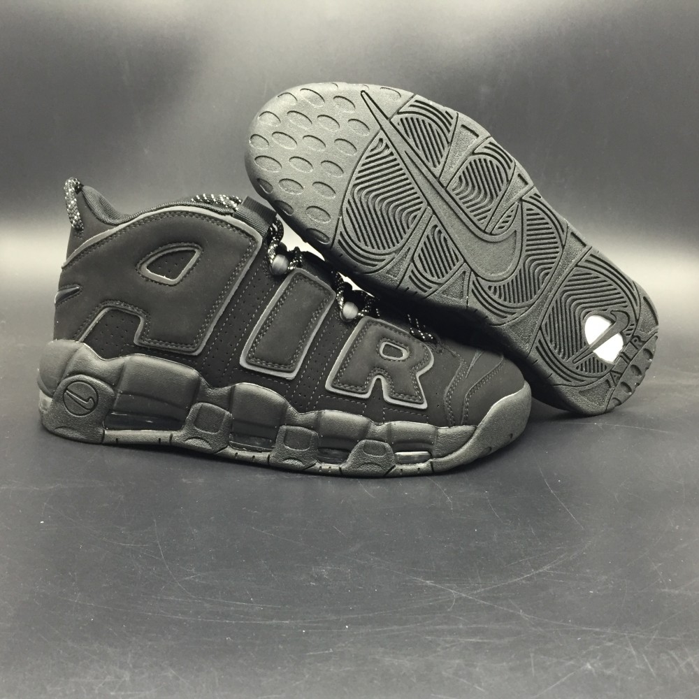Nike Air More Uptempo Black Reflective 414962-004