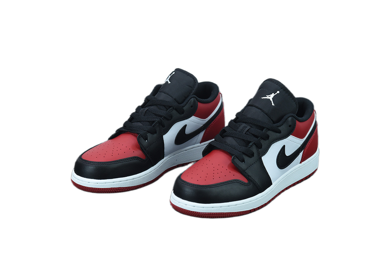 Jordan 1 Low Bred Toe 553558-612