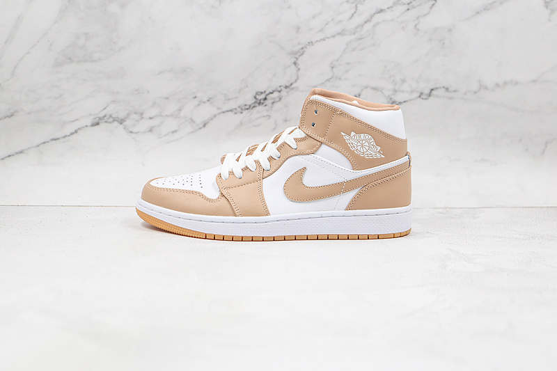 Jordan 1 Mid Tan Gum 554724-271