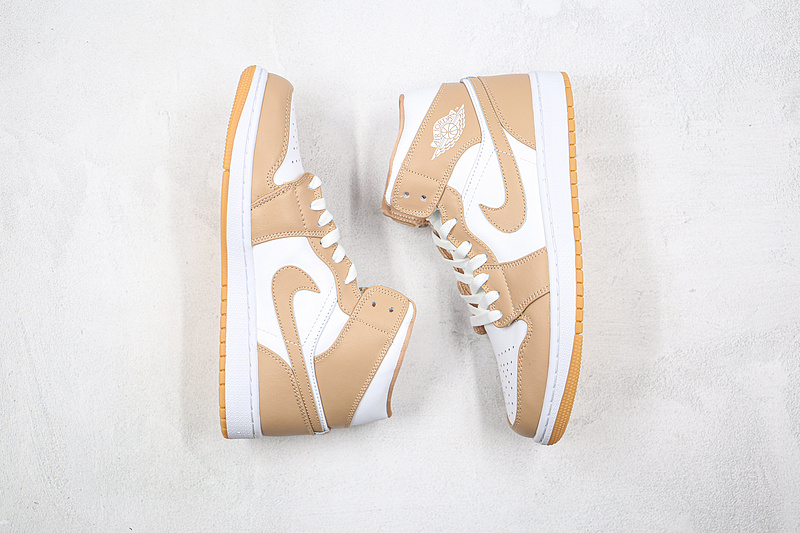 Jordan 1 Mid Tan Gum 554724-271
