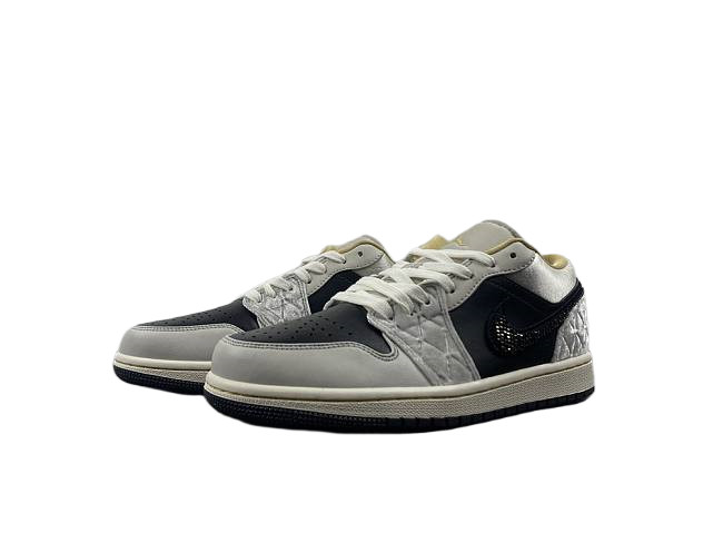 Jordan 1 Low Beaded Swoosh DV1762-001