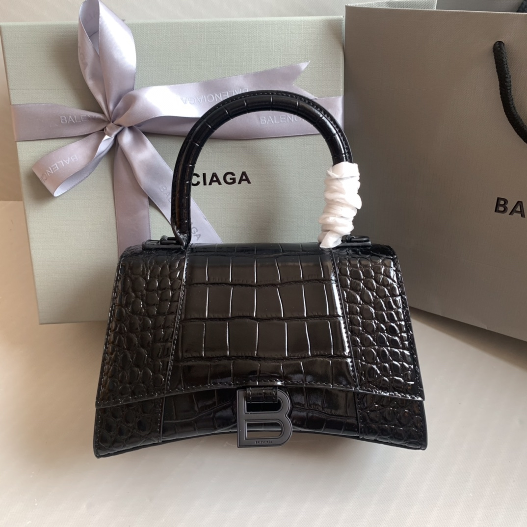 Ba1enc1aga Hourglass bag 23cmx10x14cm