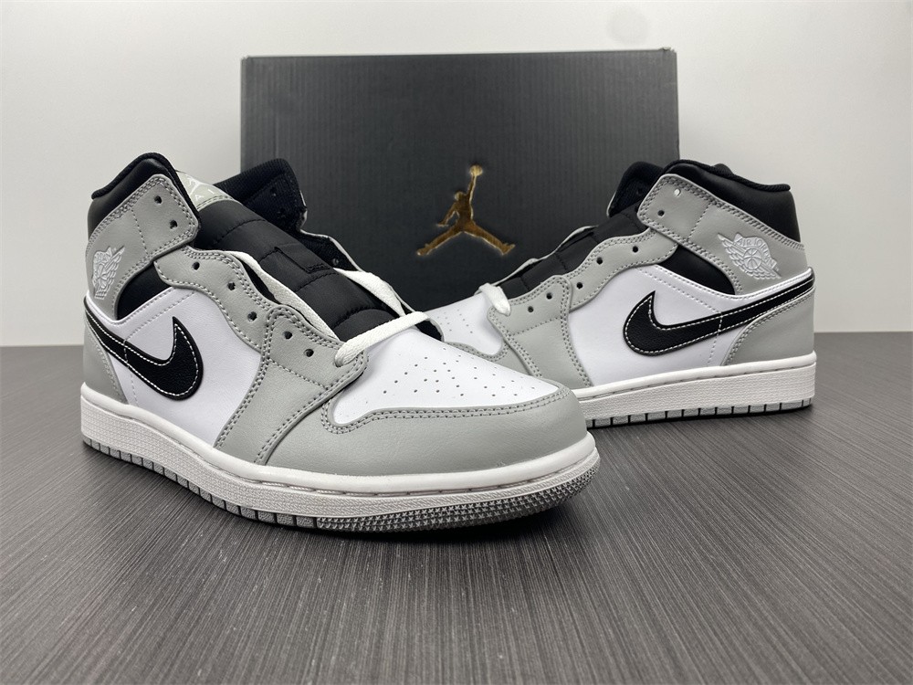 Jordan 1 Mid Light Smoke Grey Anthracite 554724-078