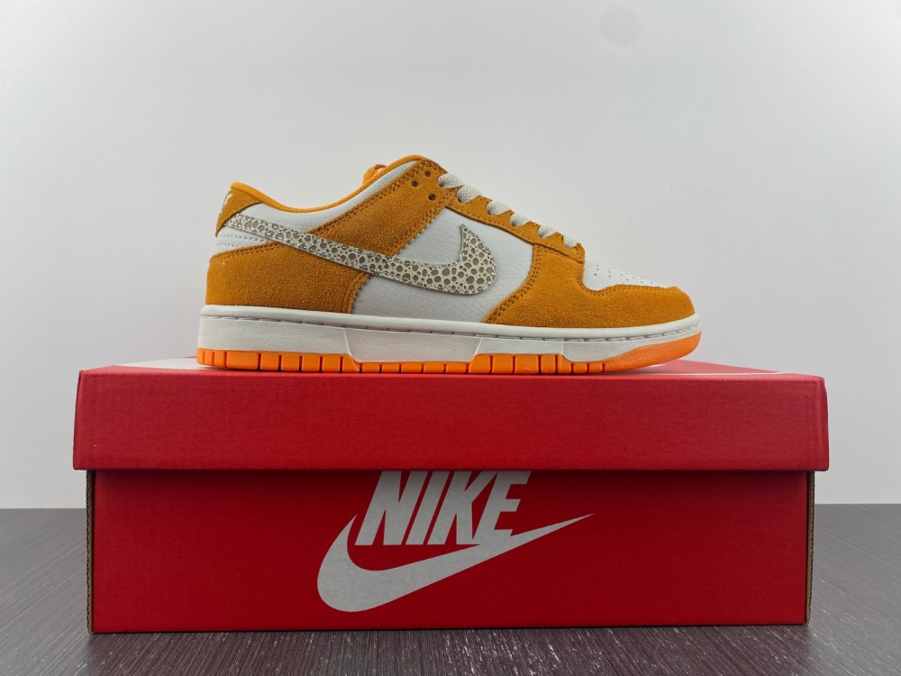 Nike Dunk Low AS Safari Swoosh Kumquat  DR0156-800