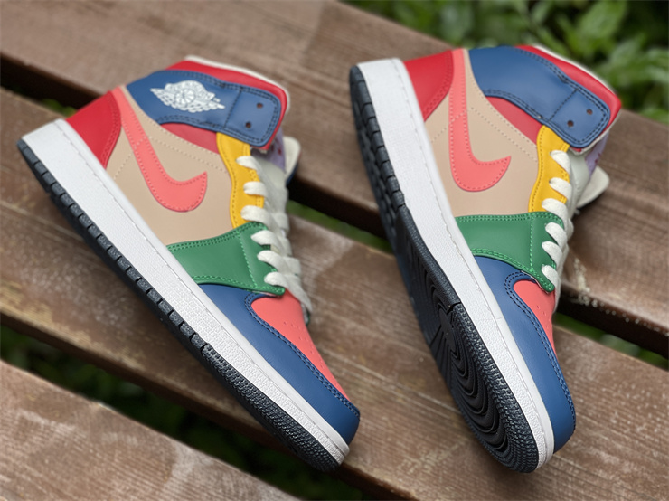 Jordan 1 Mid SE Multi Color (2022) (W) DN3738-400