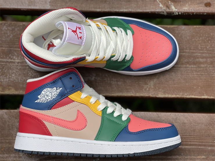 Jordan 1 Mid SE Multi Color (2022) (W) DN3738-400