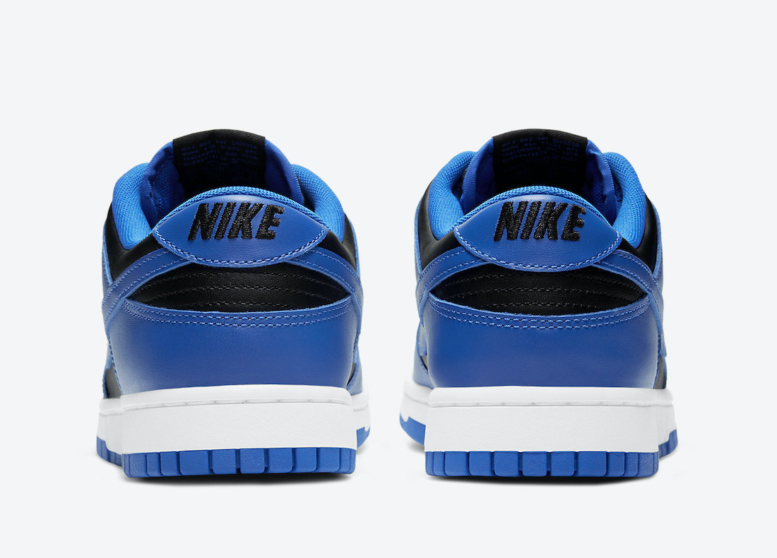 Nike Dunk Low Retro Black Hyper Cobalt (2021) DD1391-001