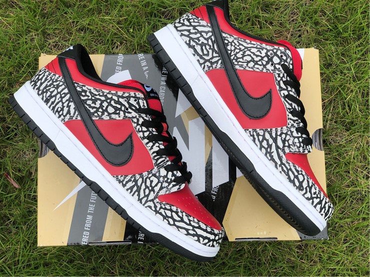nike sb dunk low S*p*e red cement 313170-600