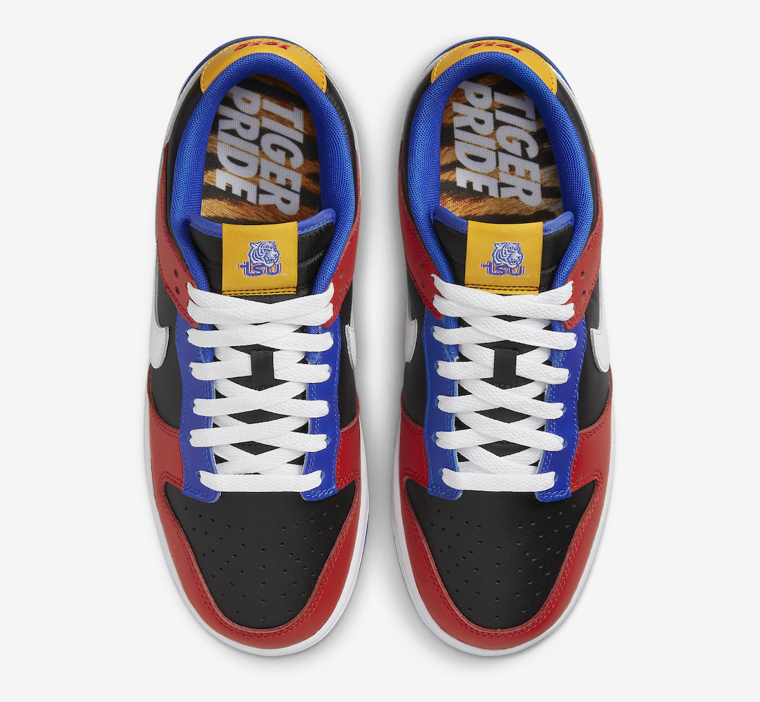 Nike Dunk Low Tennessee State University DR6190-100