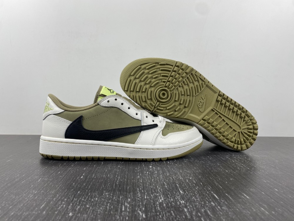 Travis Scott x Air Jordan 1 Low Golf FZ3124-200