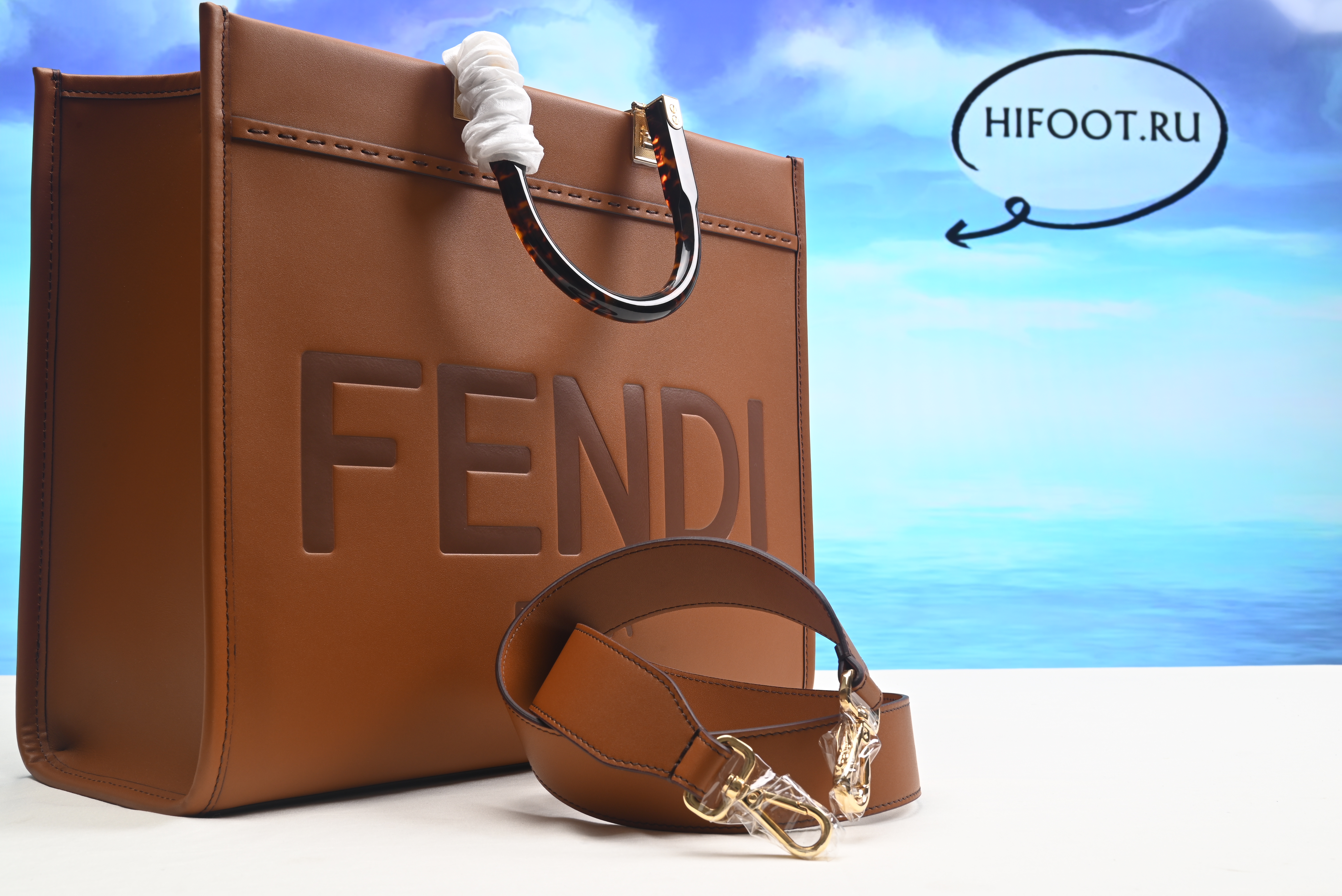 F**di tote bag mm size 35cm