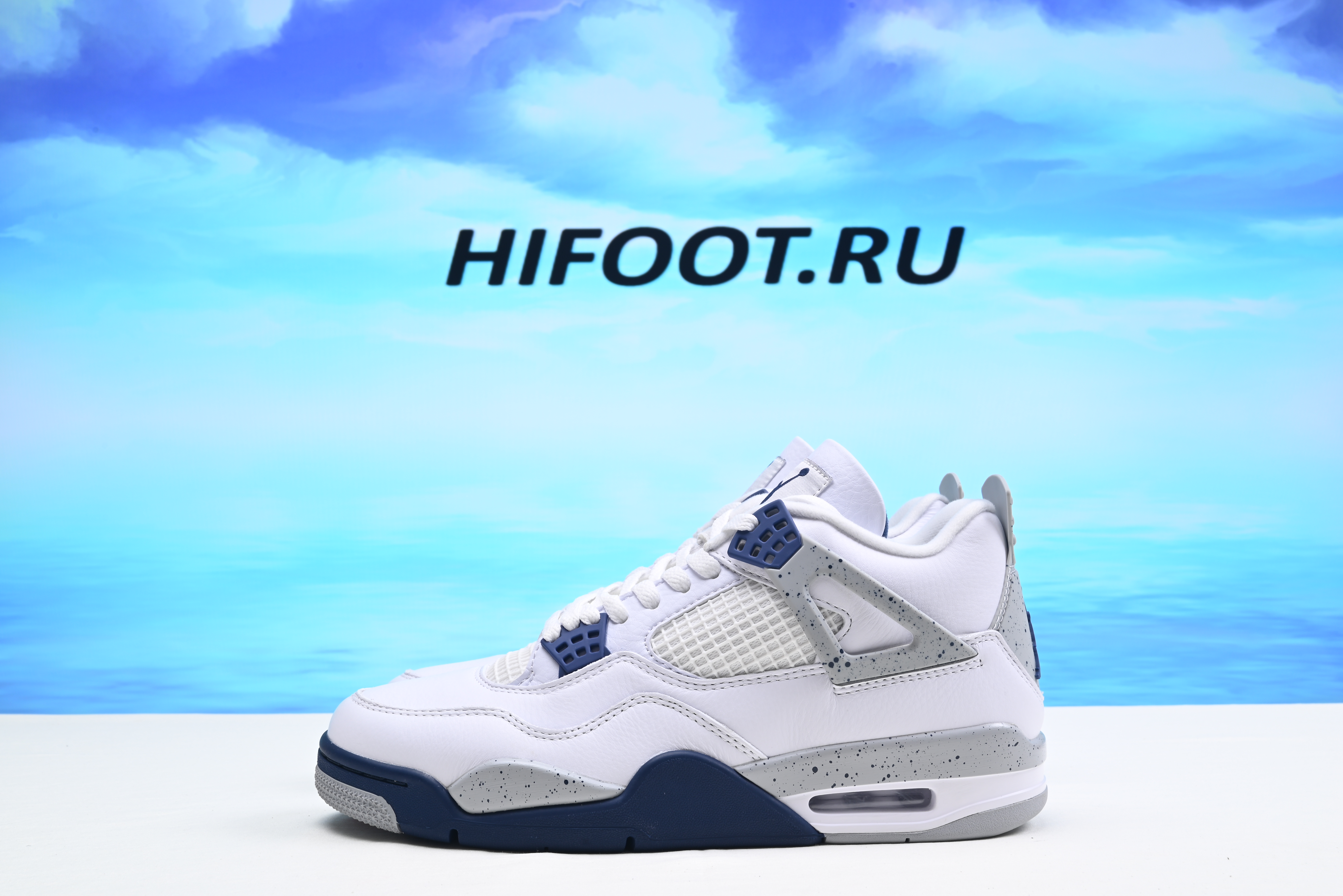 Air Jordan 4 Retro White Midnight Navy DH6927-140
