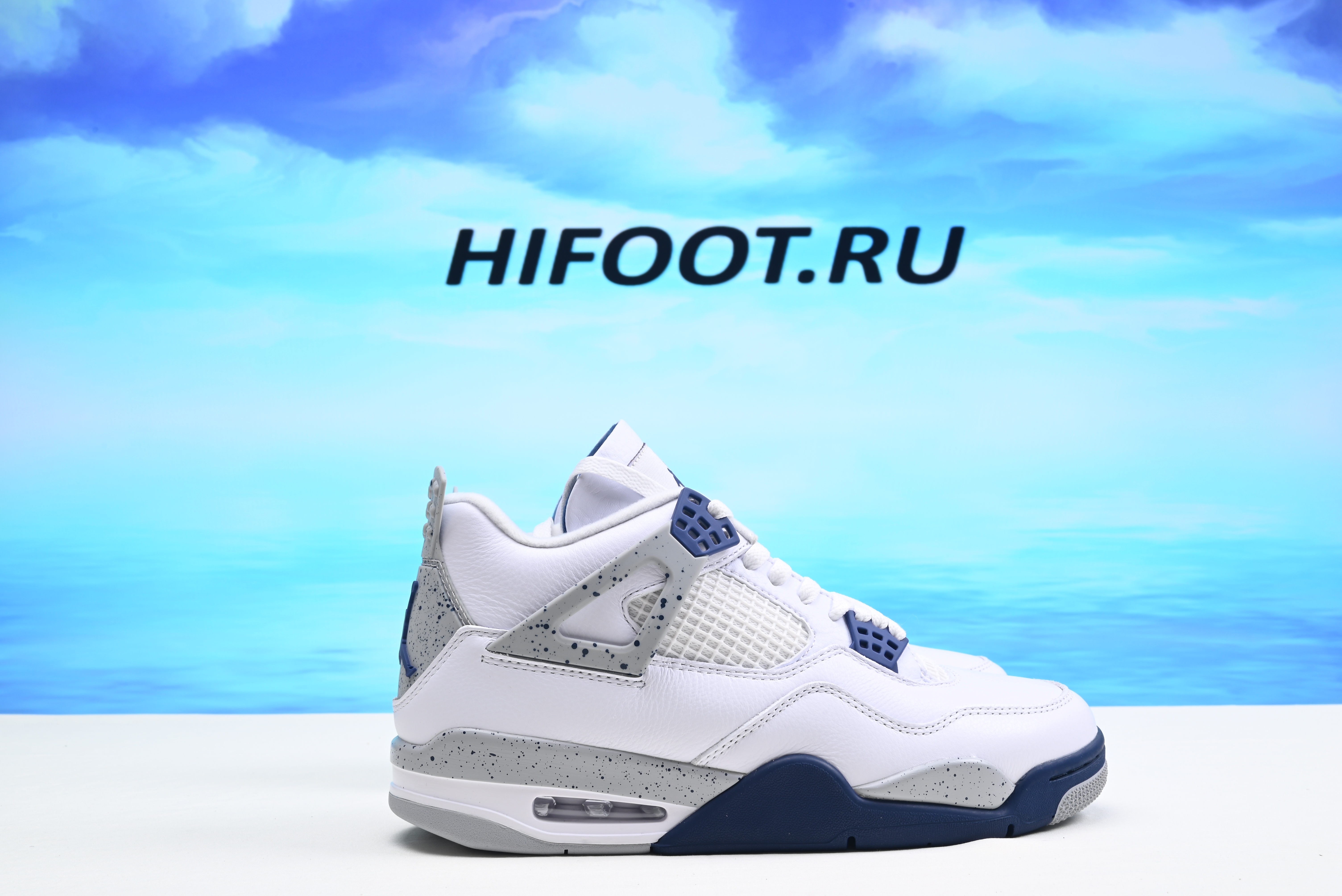 Air Jordan 4 Retro White Midnight Navy DH6927-140