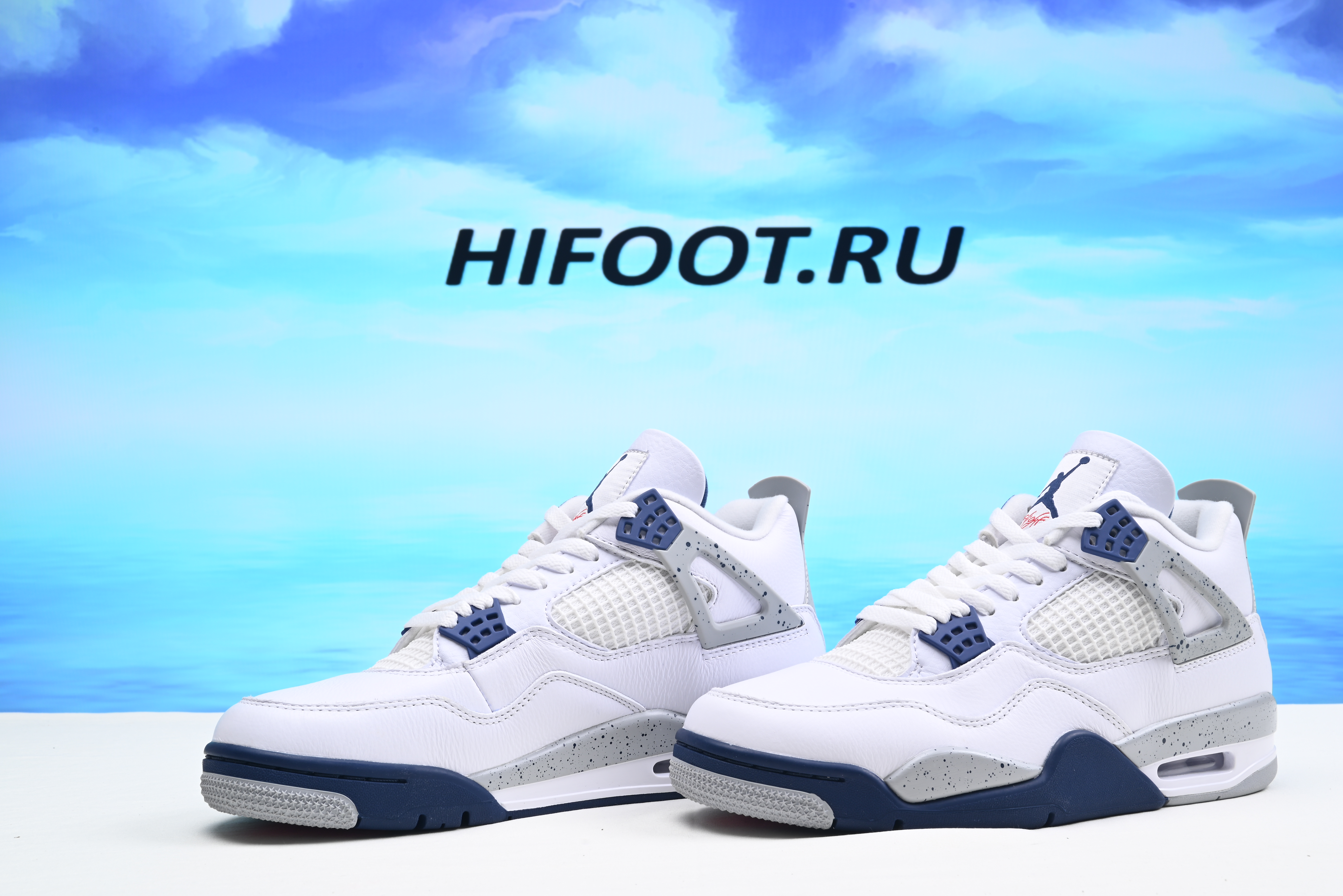 Air Jordan 4 Retro White Midnight Navy DH6927-140