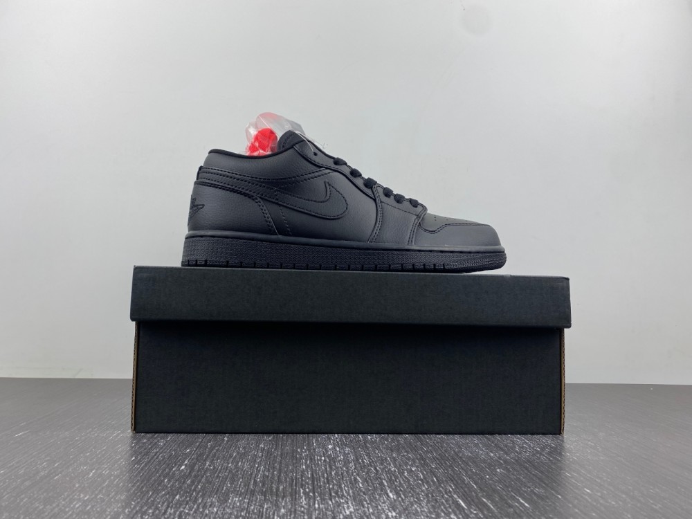 Air Jordan 1 Low Triple Black 553558-091
