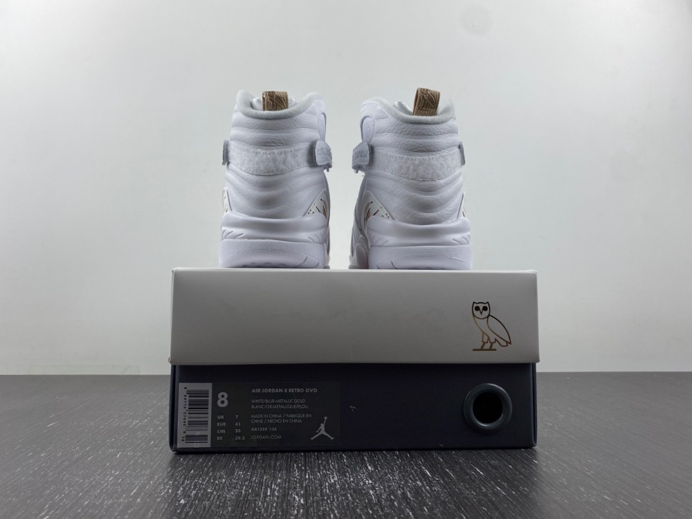 Air Jordan 8 Retro OVO White AA1239-135
