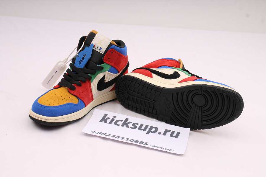 Blue The Great x Air Jordan 1 Mid Fearless CU2805-100