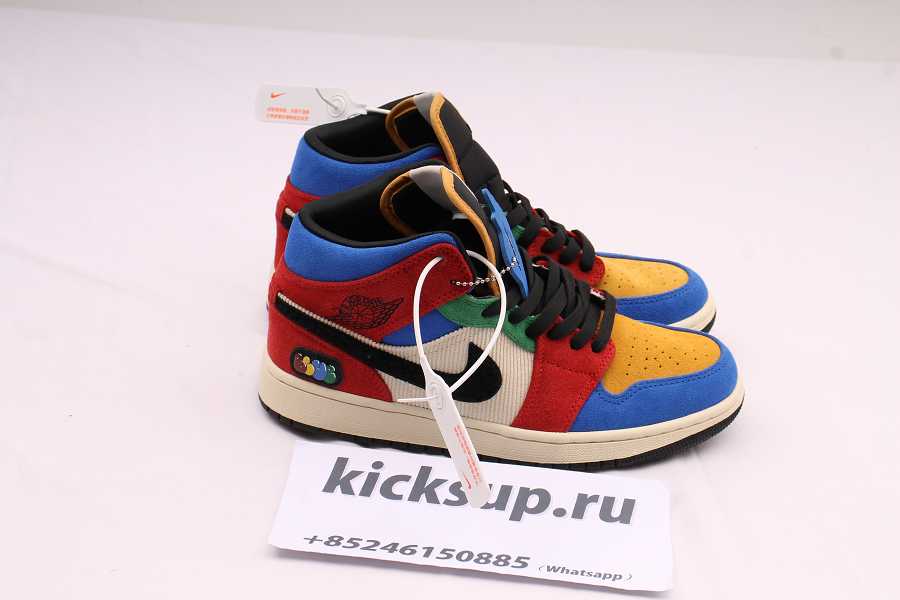 Blue The Great x Air Jordan 1 Mid Fearless CU2805-100