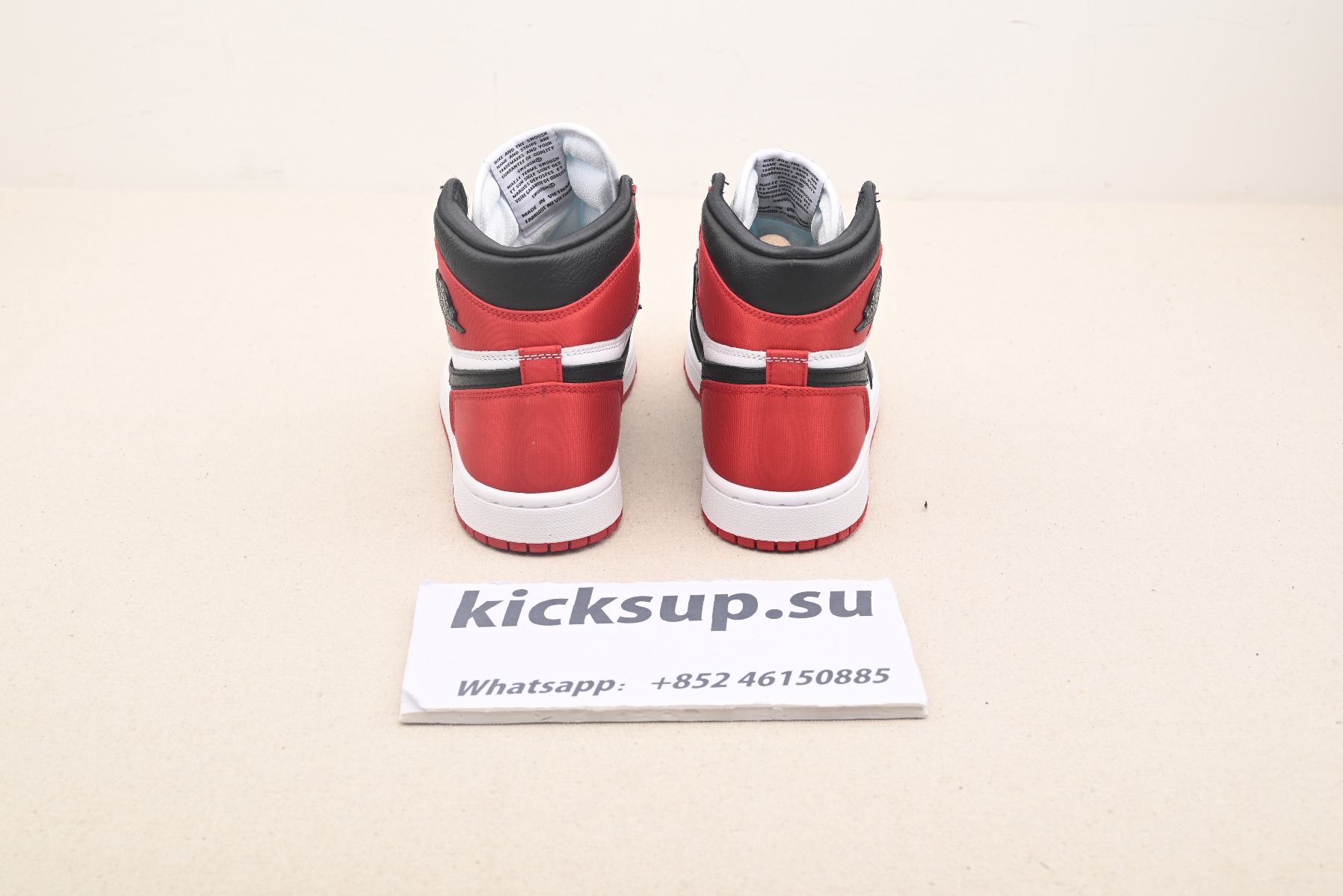 Nike Air Jordan 1 Retro High Satin Black Toe (W) CD0461-016