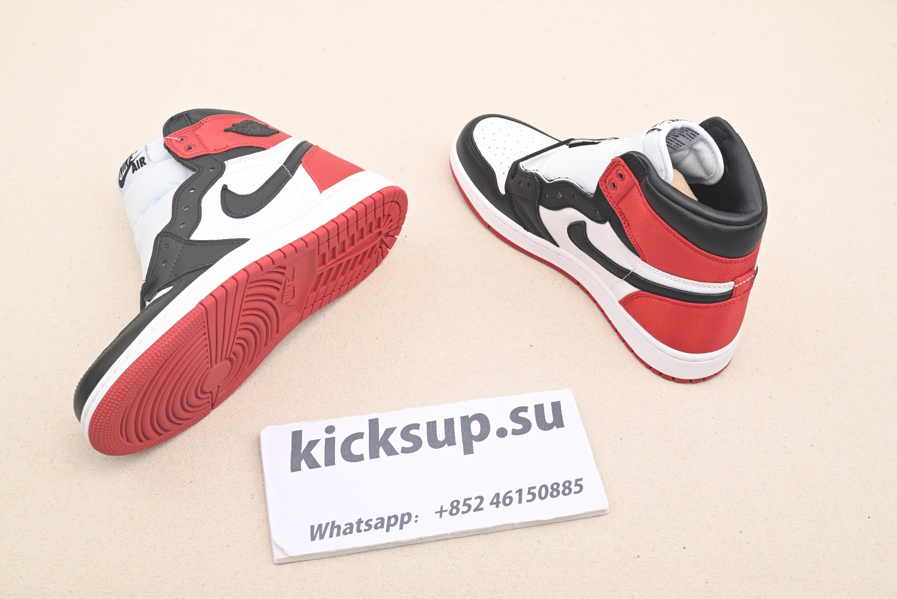 Nike Air Jordan 1 Retro High Satin Black Toe (W) CD0461-016